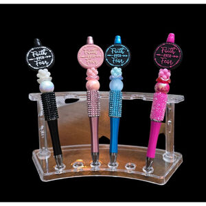 Handmade "Faith Over Fear"Stationery Pens Price per pen